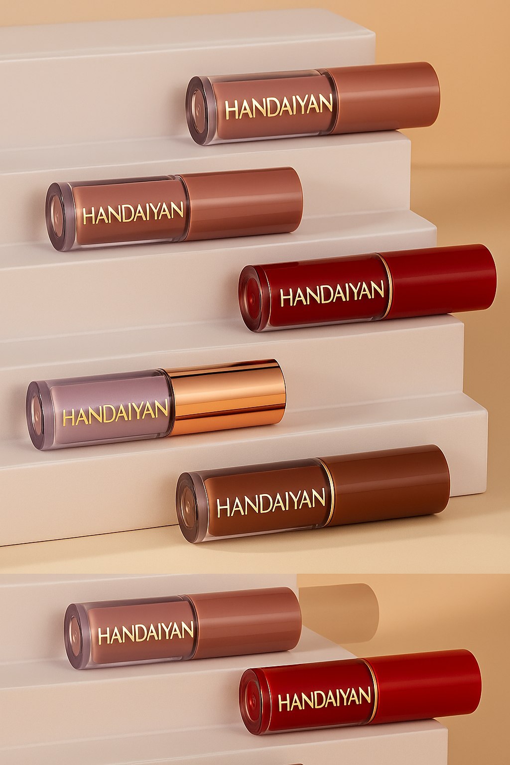 Velvet Matte Liquid Lipstick (Set 12 Pcs)