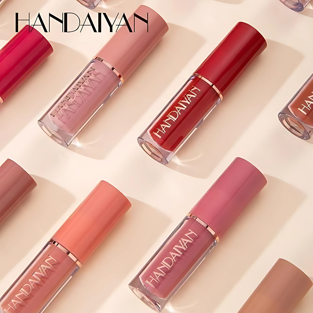 Velvet Matte Liquid Lipstick (Set 12 Pcs)